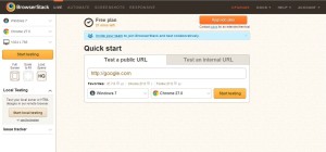 Login for BrowserStack account 