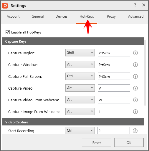 From-the-Hot-Keys-tab-tap-in-the-box-of-the-hot-key-combinations-you-need-to-change