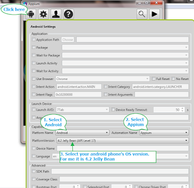 Android-Settings. Appium tutorial for beginners